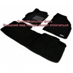 Коврики салона текст.MB W222S S-Class 2013 LINER 3D Lux с бортиком черные