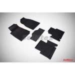 Коврики резиновые с рисунком Сетка CHEVROLET TRAIL BLAZER II (2012-) задние коврики с перемычкой