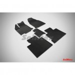 Коврики резиновые с рисунком Сетка FORD EDGE (2011-) задние коврики с перемычкой