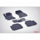 Коврики резиновые с рисунком Сетка SUBARU OUTBACK 09- (2009-) задние коврики с перемычкой