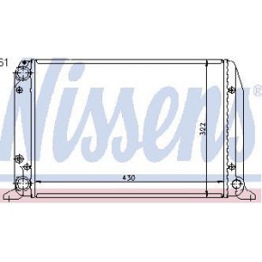 Радиатор охлаждения Audi B3