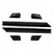 Молдинг кузова л+п (комплект) (3 дв) (6 шт) (италия) (gt) Volkswagen Golf 3