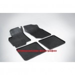 Коврики резиновые с рисунком Сетка SSANG YONG ACTYON (компл)