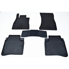 Коврики резиновые с рисунком Сетка для MERCEDES
-BENZ S-Class W222 L(2014-) перемычка