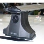 Багажник в сборе Nissan Micra (Ниссан Микра) K12(2003-)(аэродинамический профиль дуги) (алюмин.)