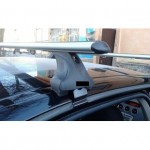 Багажник в сборе Mitsubishi ASX (Митсубиши ASX) (2010-)(аэродинамический профиль дуги) (алюмин.)