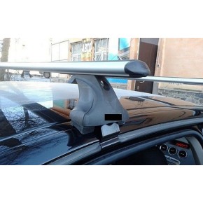 Багажник в сборе Mitsubishi ASX (Митсубиши ASX) без рейл.(2010-) (аэродинамический профиль дуги)