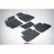 Коврики салона резиновые с бортиком для DAEWOO MATIZ II (2000-) (задние коврики с перемычкой)