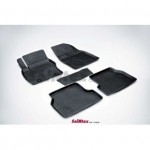 Коврики салона резиновые с бортиком для FORD FOCUS II (2008-) (задние коврики с перемычкой)