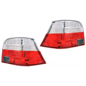 Тюнинг - комплект задних внешних фонарей с led (светодиоды) Volkswagen Golf 4