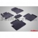 Коврики салона резиновые с бортиком для HONDA CIVIC 4D IX (2012-) (задние коврики с перемычкой)