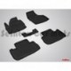 Коврики салона резиновые с бортиком для LAND ROVER FREELANDER II (2006-) (задние коврики с перемычкой)