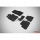 Коврики салона резиновые с бортиком для NISSAN QASHQAI II (2014-) (задние коврики с перемычкой)