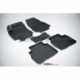 Коврики салона резиновые с бортиком для NISSAN TIIDA (2007-) (задние коврики с перемычкой)