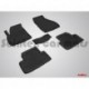 Коврики салона резиновые с бортиком для OPEL ZAFIRA C (2012-) (задние коврики с перемычкой)