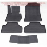 Коврики салона резиновые с бортиком для VOLVO XC-70(2013-) перемычка