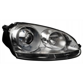 Правая фара линзованная (ксенон) с регулирующим мотором Volkswagen Golf 5