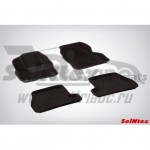 Коврики салона текстильные 3D FORD FOCUS III АКПП (2011-) Черный