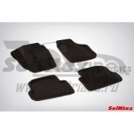 Коврики салона текстильные 3D SKODA FABIA (2007-) Черный