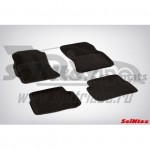 Коврики салона текстильные 3D SUBARU FORESTER III (2008-) Черный