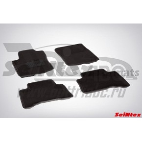 Коврики салона текстильные 3D TOYOTA LAND CRUISER PRADO150 (2009-) Черный