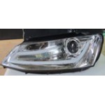Тюнинг - комплект линзованных фар с светящимися секциями внутри хром Volkswagen Jetta