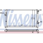 Радиатор охлаждения Volkswagen Passat B3