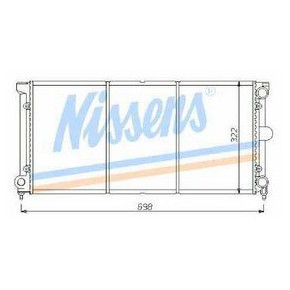 Радиатор охлаждения Volkswagen Passat B3