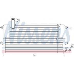 Конденсатор (радиатор) кондиционера Volkswagen Passat B4